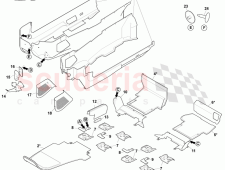 Photo of KIT MONTAJE MOQUETA LATERAL DD43 281B10…