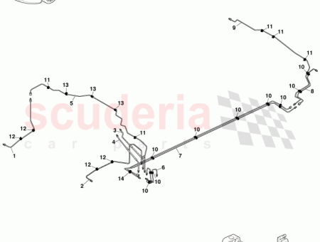 Photo of TUBO ENSAMBLADO FRENO TRASERO BG33 2A478…