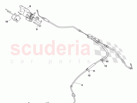 Photo of CABLE CONDU ENSAMBLAJE FRENO DE ESTACIONAMIENTO AD23 2853…