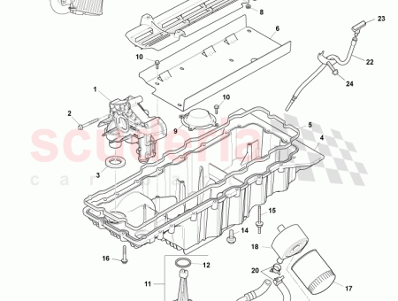 Photo of PANTALLA Y CONJUNTO DE CUBIERTA BOMBA DE ACEITE…