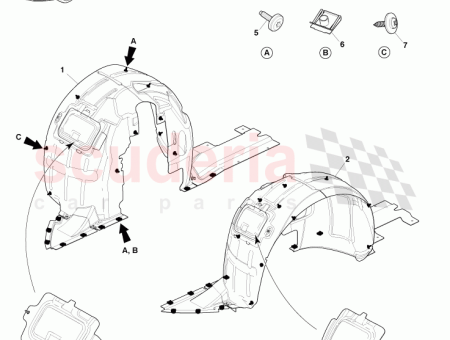 Photo of FORRO DEL PASO DE RUEDA DELANTERO LADO DERECHO…