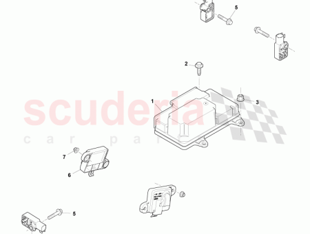 Photo of SENSOR RETENCI N DE OCUPANTES IMPACTO LATERAL 66G43…