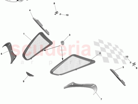 Photo of MALLA CAP LADO DERECHO CY83 16C768…