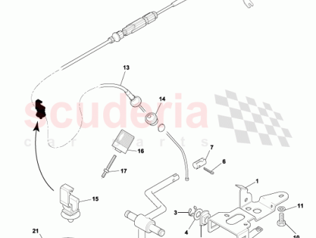 Photo of SOPORTE DEL PIVOTE PEDAL DEL ACELERADOR…