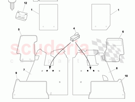 Photo of ALFOMBRA TOEBOARD VOLANTE A LA DERECHA AUTO 83…