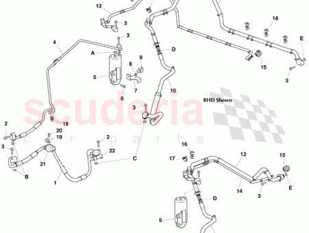 Photo of CONJUNTO DE TUBO CONDENSADOR A SECADOR RECEPTOR AD23…