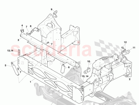 Photo of REFUERZO MONTAJE DEL PUNTAL DELANTERO LADO IZQUIERDO GODG43…