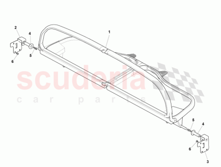 Photo of SOPORTE DEFLECTOR DE VIENTO LADO DERECHO 6G43 L278H26…