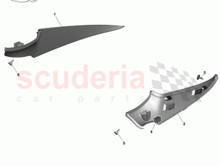 Photo of EMBELLECEDOR PILAR TRASERO LADO DERECHO CY83 68270…