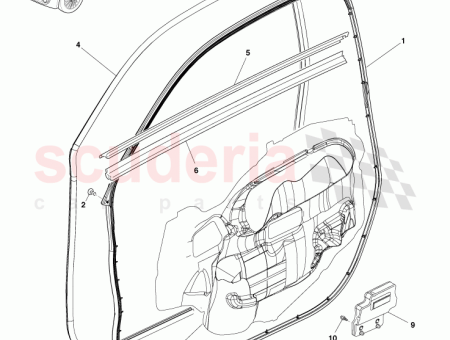 Photo of RETENEDOR BURLETE DE LA PUERTA DELANTERA 67867…