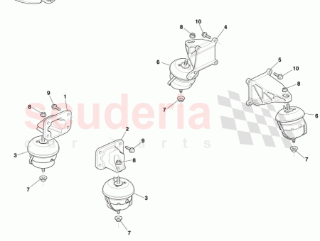 Photo of SOPORTE TRANSMISI N LADO IZQUIERDO AD23 7M125…