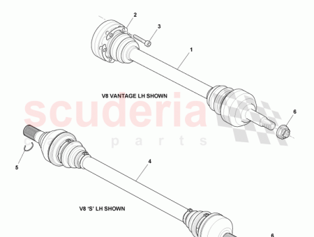 Photo of CIRCLIP MEDIO EJE V8 VANTAGE S BG33 26…