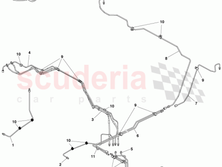 Photo of CONJUNTO DE TUBO FRENO DE LA RUEDA DELANTERA…