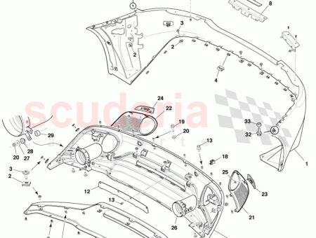 Photo of CONJUNTO DIFUSOR TRASERO DG43 17E955…