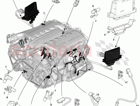 Photo of CONJUNTO DE SENSORES GOLPETEO DEL MOTOR CD33 12A699…