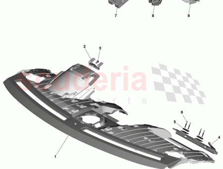 Photo of SOPORTE PUERTA DEL AIRBAG DEL PASAJERO DOBLE CIERRE…