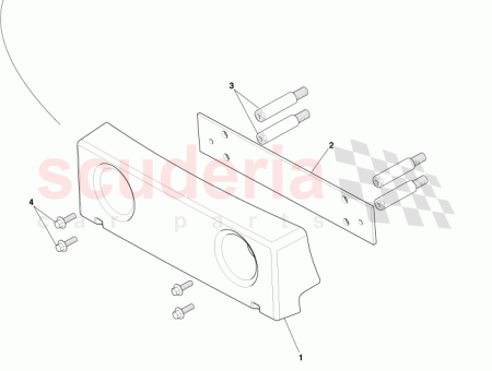 Photo of SOPORTE DE PLACA FRONTAL PLACA SUIZA 6G33 17A835…