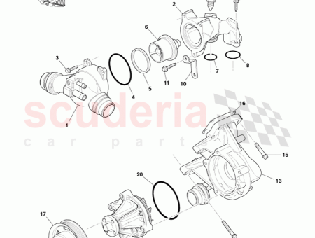 Photo of MONTAJE DE LA BOMBA DE AGUA AD23 8K168…