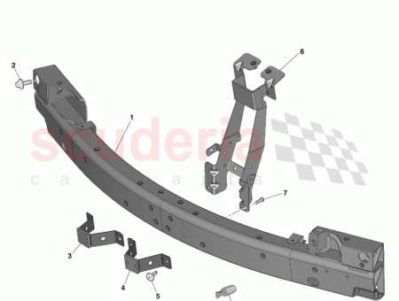 Photo of SOPORTE PARACHOQUES DELANTERO INTERIOR LADO DERECHO DG43 17767…