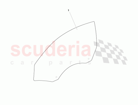 Photo of CRISTAL VENTANILLA DE LA PUERTA DELANTERA TINTADA IZQ…