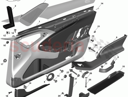 Photo of ALFOMBRA BOLSILLO TRASERO LADO IZQUIERDO CD33 10397…