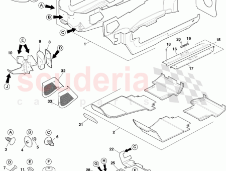 Photo of CONJUNTO ALFOMBRA TALONERA LH B O AG33 10K973…