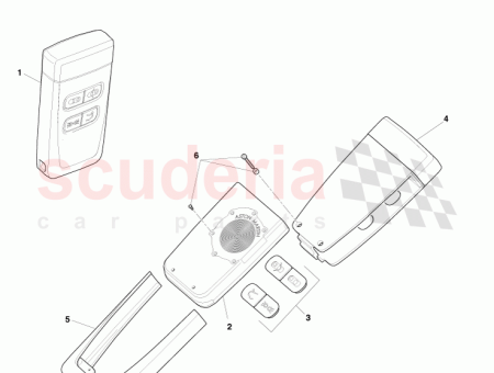 Photo of RKE SUB ASSEMBLY ROW 433 MHZ 8D33 19H479…