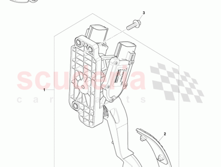 Photo of ALMOHADILLA PEDAL DEL ACELERADOR 9G43 F4022…