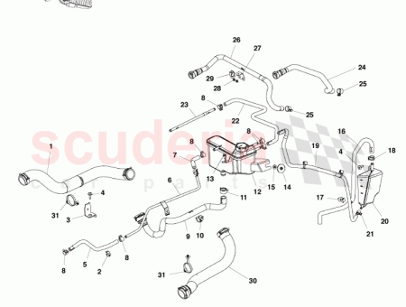 Photo of ENSAMBLAJE DE LA MANGUERA MAKE UP 6G33 8C350…