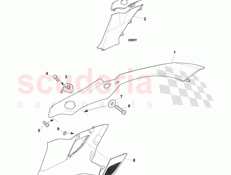 Photo of REJILLA DEL ALTAVOZ NEGRA CUARTO TRASERO INFERIOR LADO…