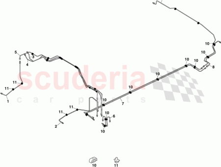 Photo of CONJUNTO DE MANGUERA CILINDRO MAESTRO DE FRENO A…