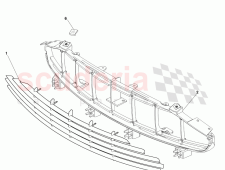 Photo of CONJUNTO REJILLA SUPERIOR DELANTERA SOPORTE APERTURA REJILLA CAP…