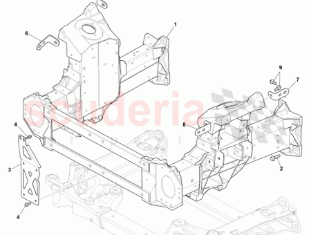 Photo of ESTRUCTURA DE APLASTAMIENTO DELANTERA SUBCONJUNTO 9G33 CSA01…