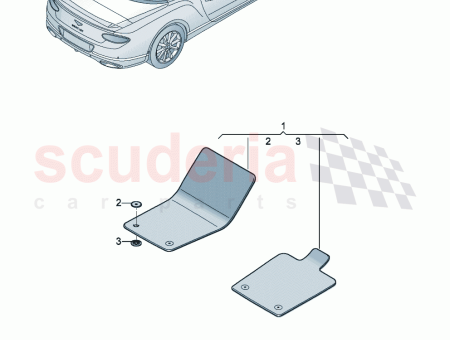 Photo of 1 JUEGO DE ALFOMBRAS PARA LOS PIES 3SC…
