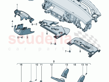 Photo of Steering column trim D 03 12 2023…
