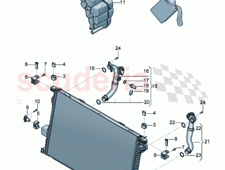 Photo of TUBO DE REFRIGERANTE CON MANGUERA DE REFRIGERANTE…