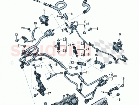 Photo of Fuel supply line also use D 17 09…