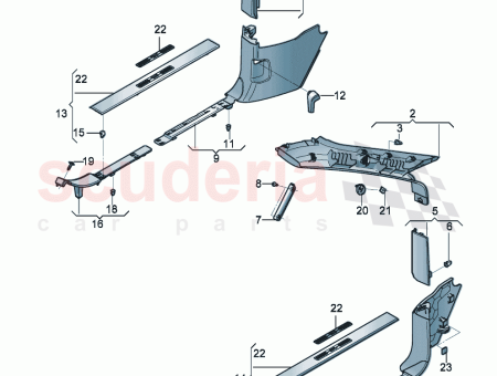 Photo of B pillar trim D 03 12 2023…