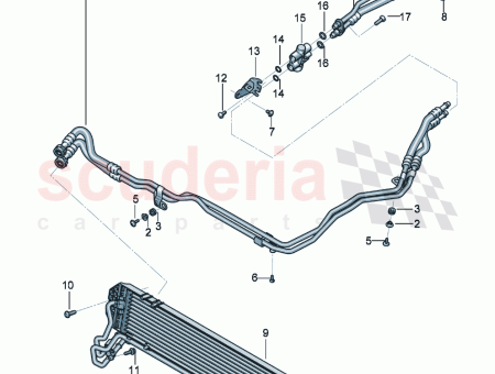 Photo of Gear oil cooler Contains seal ring…