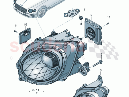 Photo of Bracket for headlight D 04 07 2024…