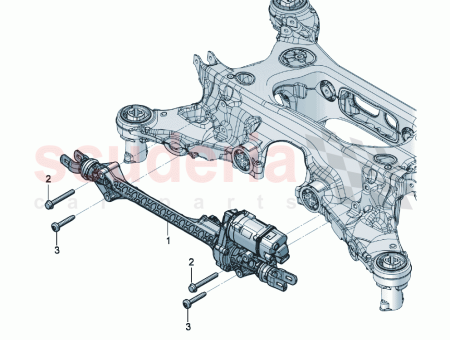 Photo of Steering gear For rear axle…