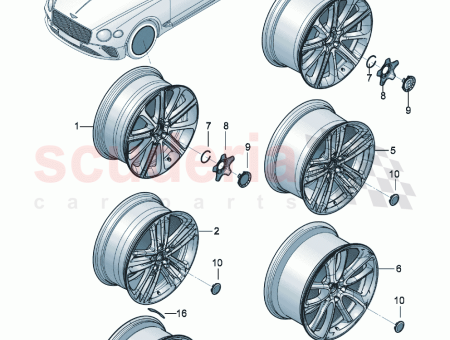 Photo of 1 JUEGO DE TAPONES PARA TORNILLOS DE RUEDA…