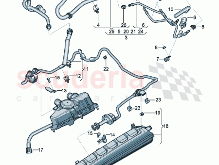 Photo of Fuel supply line F 3S K 070 750…