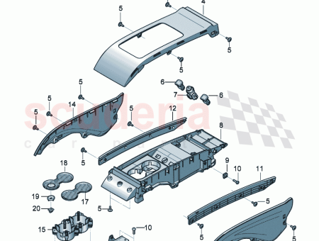 Photo of CONSOLA CENTRAL PARTE SUPERIOR 3SD 885 994…