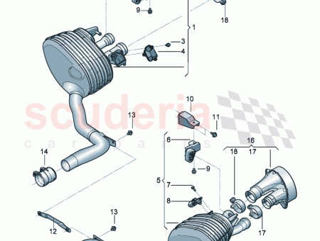 Photo of bracket rear exhaust muffler…