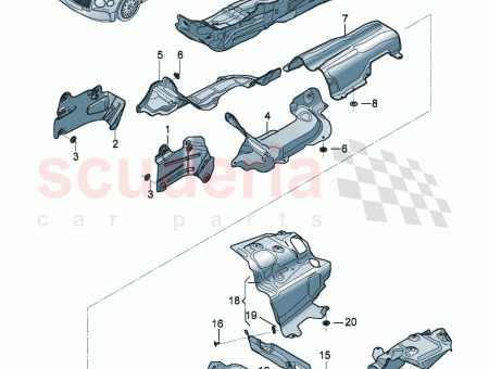 Photo of ESCUDO T RMICO PARA EL SILENCIADOR TRASERO…