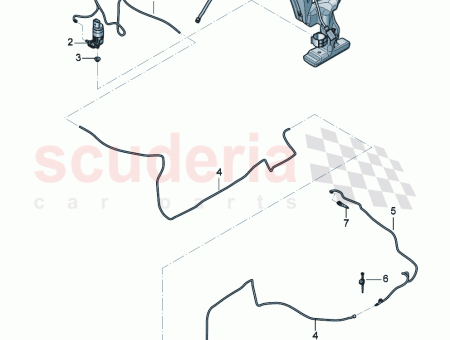 Photo of Hose line for washer water Reversing camera…