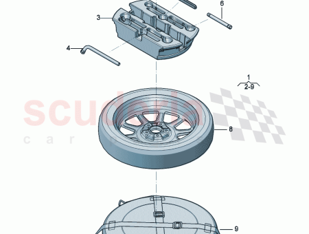 Photo of JUEGO RUEDA DE REPUESTO TEMPORAL…