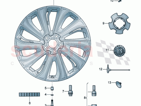 Photo of LLANTA DE ALUMINIO…