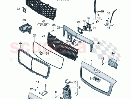 Photo of EMBELLECEDOR PARA SENSOR DE RADAR 3SE 805 795…